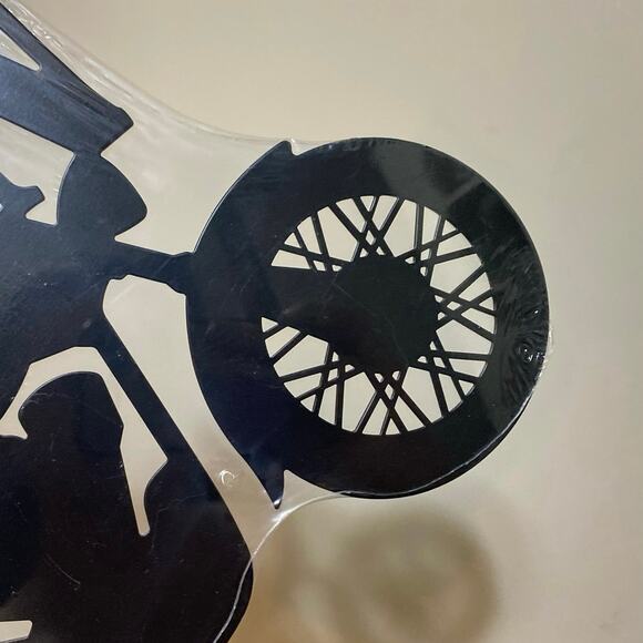 Motorcycle Decor Metal Wall Art Sign Plaque Ride On Man Cave Vintage Style NEW - Picture 5 of 8